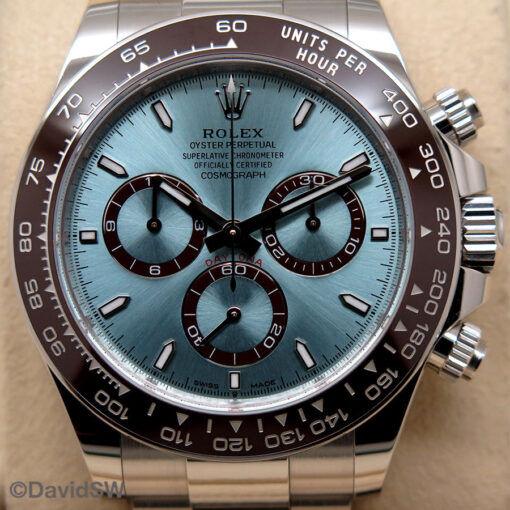 Rolex 126506 Cosmograph Daytona Platinum with Ice Blue Dial - Image 3