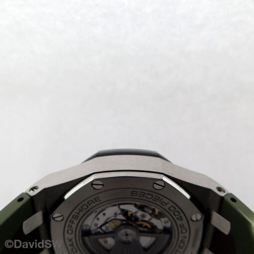 Audemars Piguet 26400SO Royal Oak Offshore Chronograph with Green Dial Limited Edition - Image 6