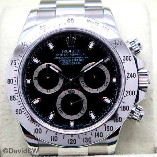 Rolex 116520 Cosmograph Daytona with Black Dial - Image 3