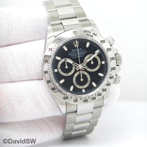 Rolex 116520 Cosmograph Daytona with Black Dial