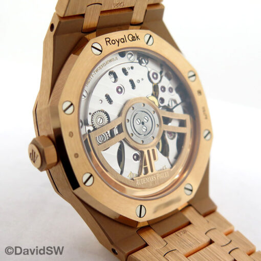 Audemars Piguet 15510OR Royal Oak with Black Dial - Image 4