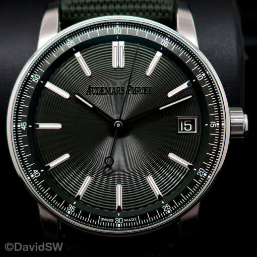 Audemars Piguet 15210ST Code 11.59 Automatic with Green Dial - Image 4