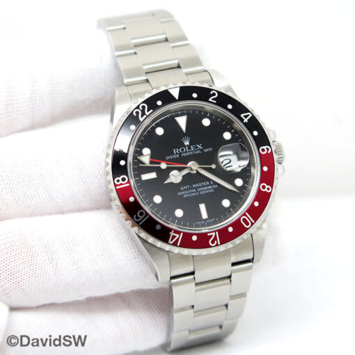Rolex 16710 GMT Master II with Red/Black Bezel