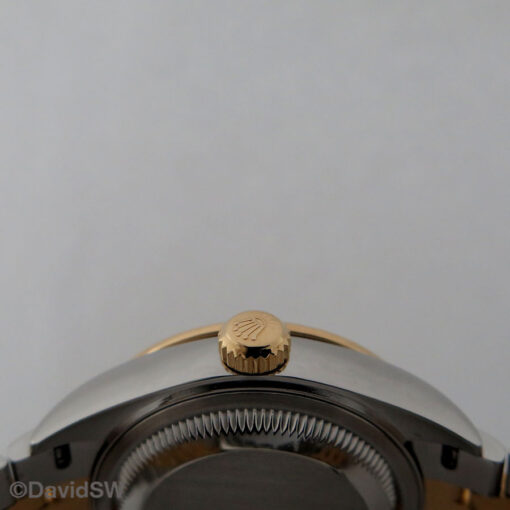 Rolex 279383RBR Datejust 18K/SS with Champagne Diamond Dial and Diamond Bezel on Jubilee - Image 4