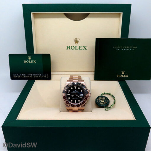 Rolex 126715CHNR GMT Master II 18K Rose Gold - Image 2
