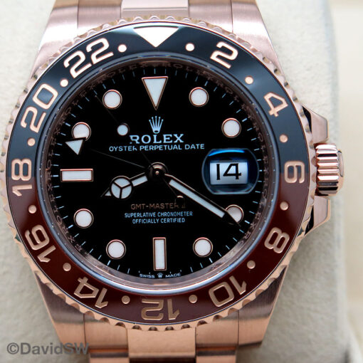 Rolex 126715CHNR GMT Master II 18K Rose Gold - Image 3