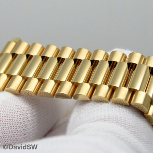 Rolex 228238 Day Date 40 18K Yellow Gold with Silver Roman Dial - Image 6