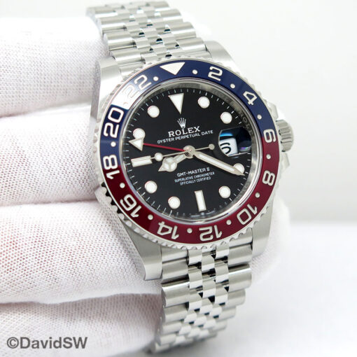 Rolex 126710BLRO GMT Master II on Jubilee