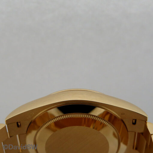 Rolex 228238 Day Date 40 18K Yellow Gold with Silver Roman Dial - Image 5