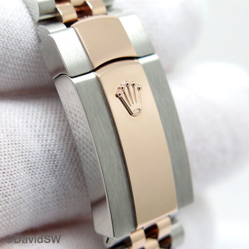 Rolex 126331 Datejust 41 18K/SS with Slate Roman Dial on Jubilee - Image 7