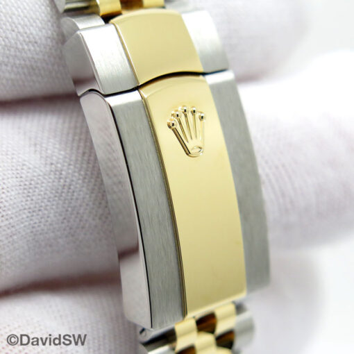 Rolex 126333 Datejust 41 18K/SS with Champagne Diamond Dial on Jubilee - Image 7