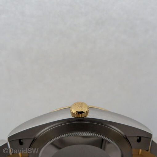 Rolex 126333 Datejust 41 18K/SS with Champagne Diamond Dial on Jubilee - Image 4