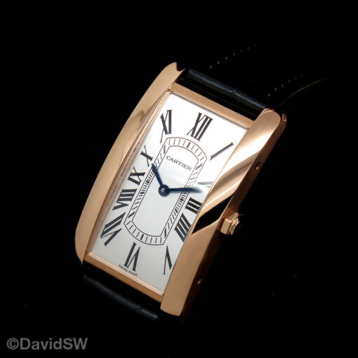 Cartier WGTA0134 Tank Américaine Large 18K Rose Gold Automatic - Image 4