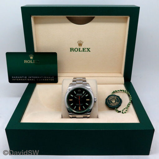 Rolex 116400GV Milgauss with Black Dial - Image 2
