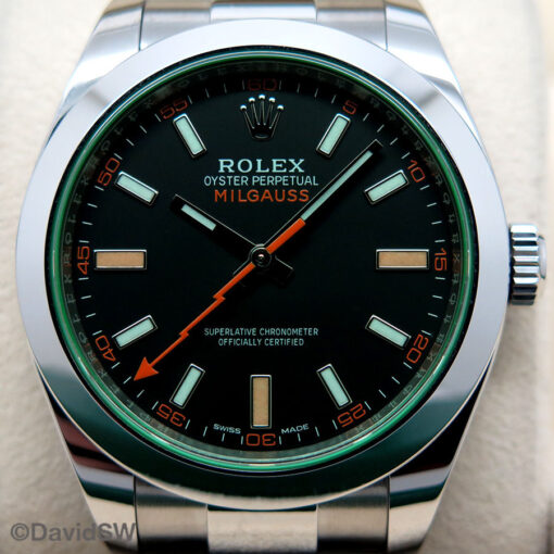 Rolex 116400GV Milgauss with Black Dial - Image 3