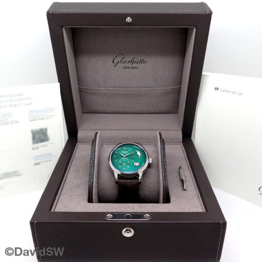 Glashutte Original PanoMaticLunar Automatic with Green Dial - Image 2
