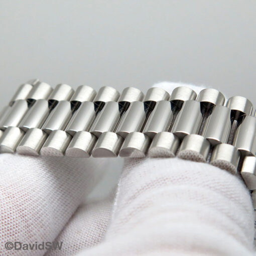 Rolex 228206 Day Date 40 Platinum with Ice Blue Baguette Diamond Dial - Image 8