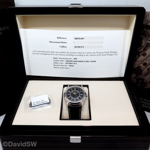 Patek Philippe 6007G Calatrava Yellow 18K White Gold - Image 2