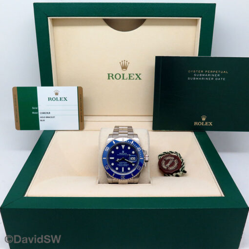 Rolex 116619LB Submariner 18K White Gold - Image 2