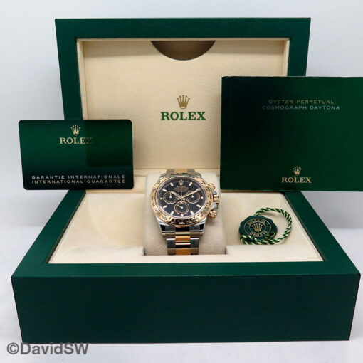 Rolex 116503 Cosmograph Daytona 18K/SS with Black Dial - Image 2