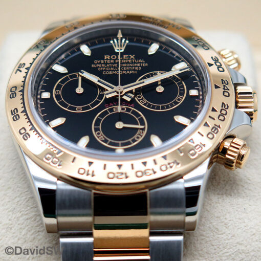 Rolex 116503 Cosmograph Daytona 18K/SS with Black Dial - Image 3