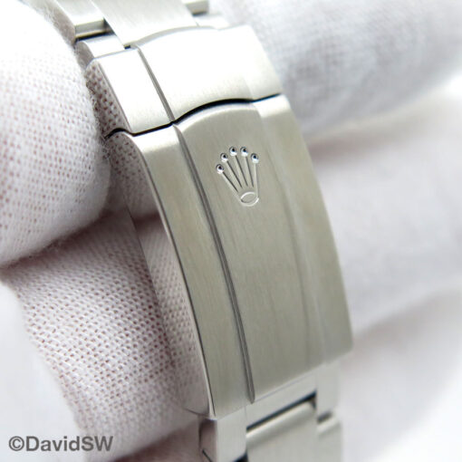 Rolex 124300 Oyster Perpetual 41 with Turquoise Celebration Motif Dial - Image 7