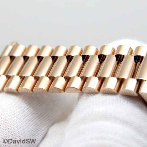 Rolex 228235 Day Date 40 18K Rose Gold with Olive Green Dial - Image 8