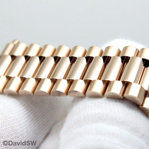 Rolex 228235 Day Date 40 18K Rose Gold with Olive Green Dial - Image 6