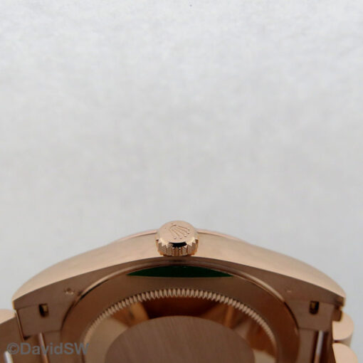 Rolex 228235 Day Date 40 18K Rose Gold with Olive Green Dial - Image 4