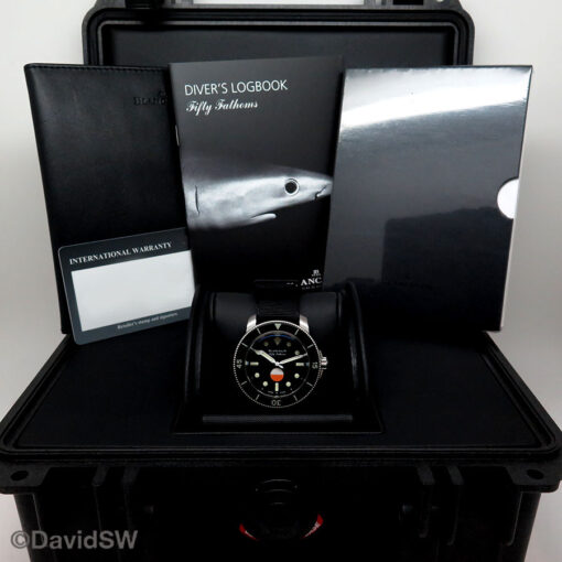 Alternative view of Blancpain Fifty Fathoms MIL-SPEC Limited Edition for Hodinkee (New Old Stock)