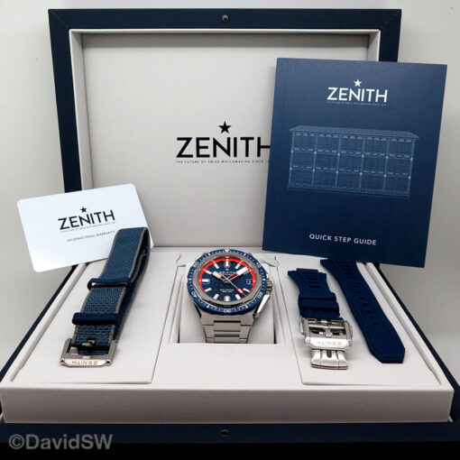 Zenith 95.9601.3620 Defy Extreme Diver with Blue Dial (New Model) - Image 2