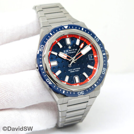 Zenith 95.9601.3620 Defy Extreme Diver with Blue Dial (New Model)