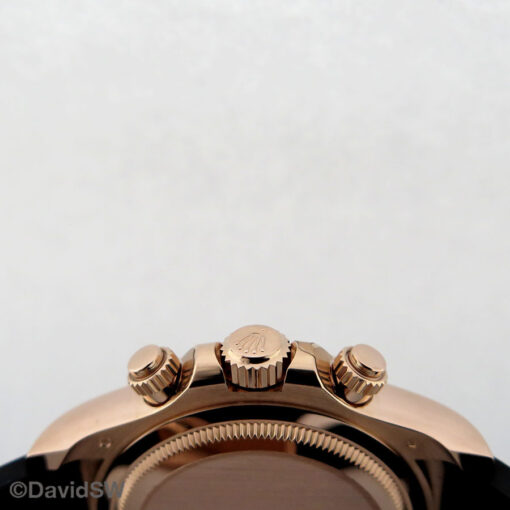 Rolex 126515LN Cosmograph Daytona 18K Rose Gold with Black Diamond Dial - Image 4