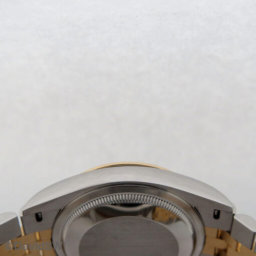 Rolex 126233 Datejust 18K/SS with Olive Green Roman Diamond VI/IX Dial on Jubilee - Image 5