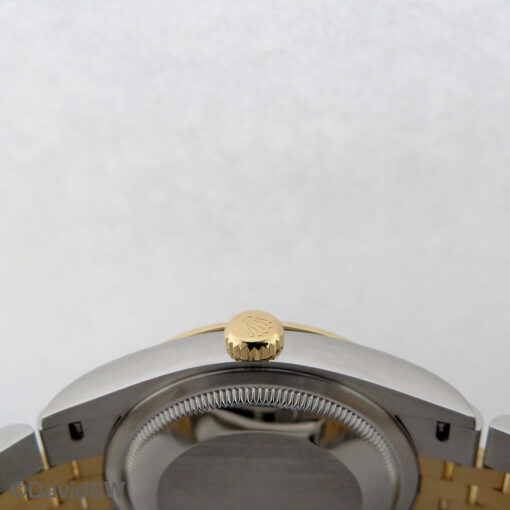 Rolex 126233 Datejust 18K/SS with Olive Green Roman Diamond VI/IX Dial on Jubilee - Image 4