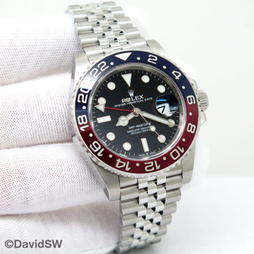 Rolex 126710BLRO GMT Master II on Jubilee