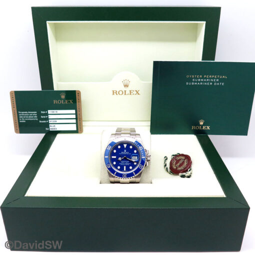Rolex 116619LB Submariner 18K White Gold - Image 2