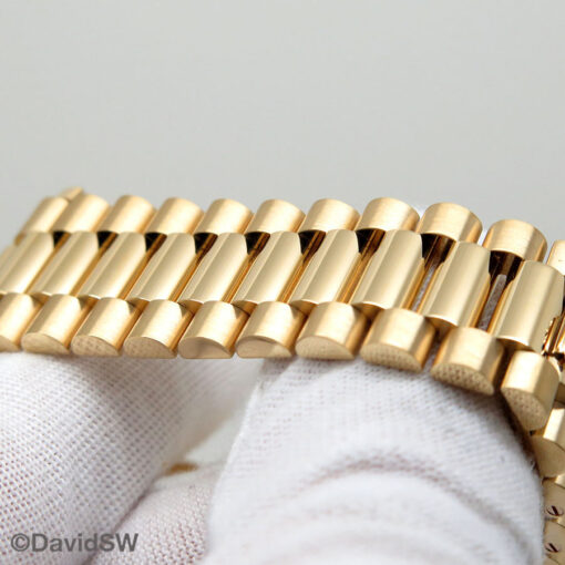 Rolex 228238 Day Date 40 18K Yellow Gold with Silver Roman Dial - Image 8