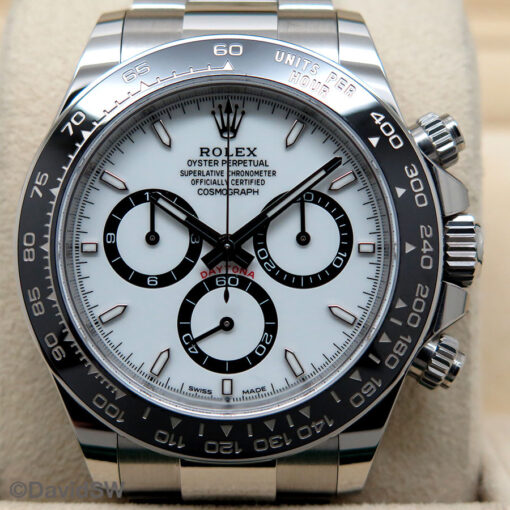 Rolex 126500LN Cosmograph Daytona with White Dial - Image 3