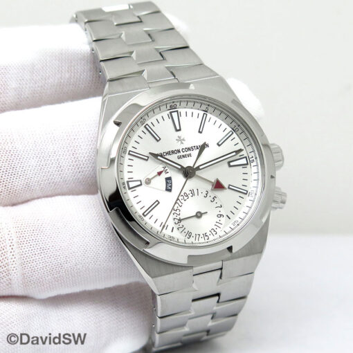 Vacheron Constantin 7900V Overseas Dual Time with Silver Dial