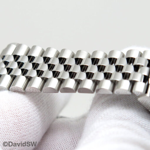Rolex 126200 Datejust with Black Stick Dial on Jubilee - Image 8