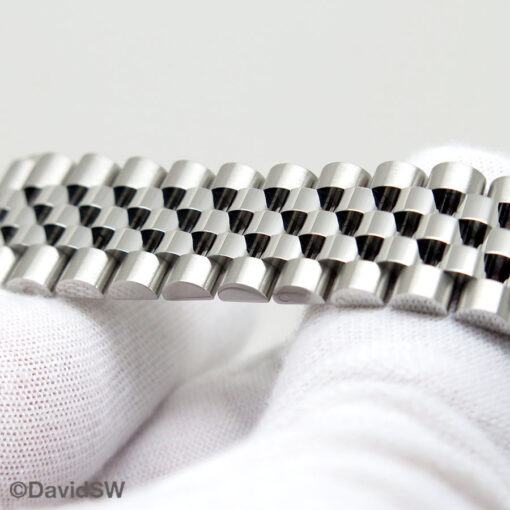 Rolex 126200 Datejust with Black Stick Dial on Jubilee - Image 6