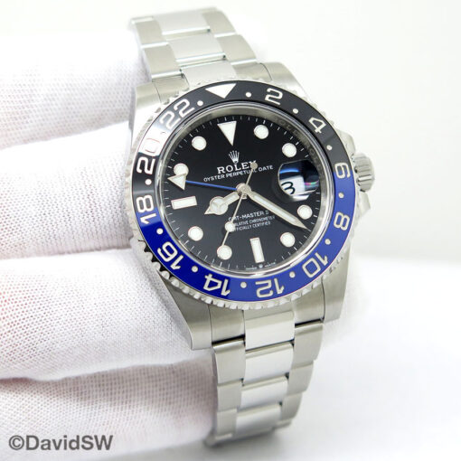 Rolex 126710BLNR GMT Master II on Oyster
