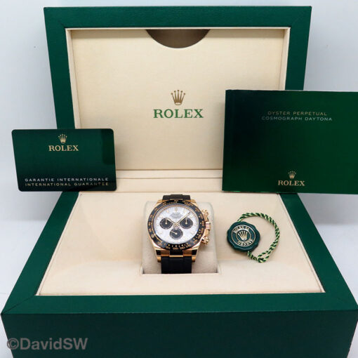 Rolex 116518LN Cosmograph Daytona 18K Yellow Gold with Meteorite Dial - Image 2