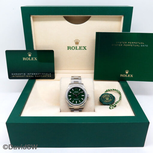 Rolex 277200 Oyster Perpetual 31 with Green Dial - Image 2