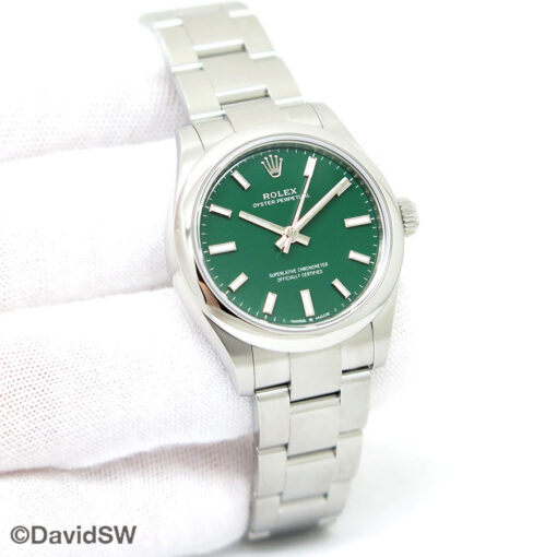 Rolex 277200 Oyster Perpetual 31 with Green Dial