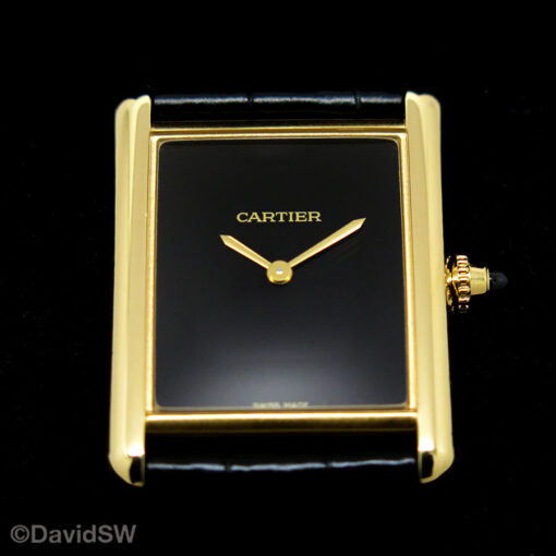 Cartier WGTA0091 Tank Louis Large 18K Yellow Gold Manual Wind - Image 3