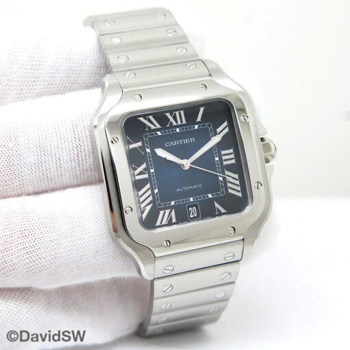 Cartier WSSA0030 Santos de Cartier Large with Blue Dial