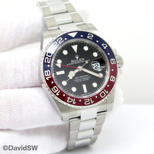 Rolex 126710BLRO GMT Master II on Oyster