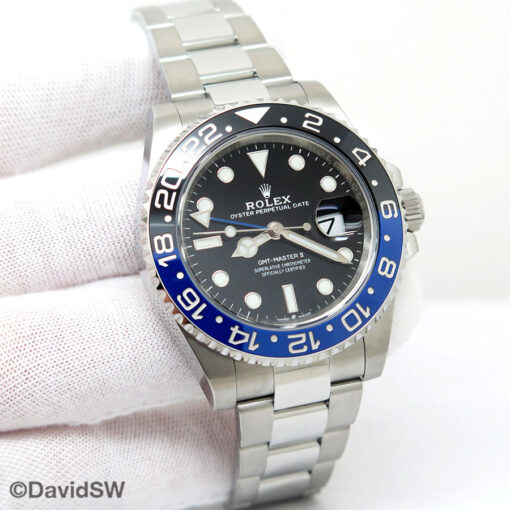 Rolex 126710BLNR GMT Master II on Oyster